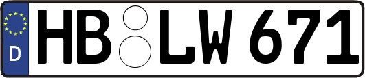 HB-LW671