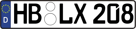 HB-LX208