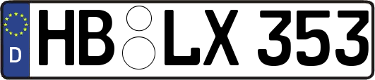 HB-LX353