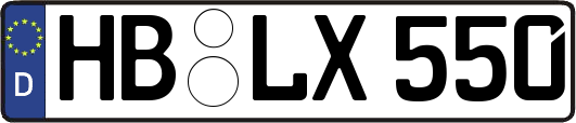 HB-LX550