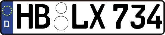 HB-LX734