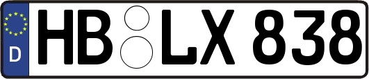HB-LX838