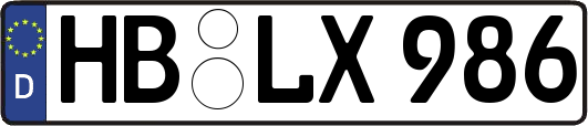 HB-LX986