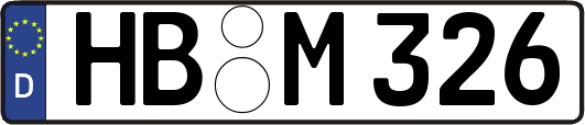 HB-M326