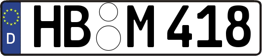 HB-M418