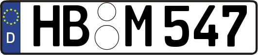 HB-M547