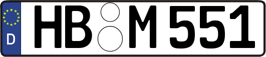HB-M551