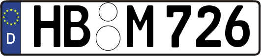 HB-M726