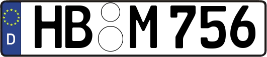 HB-M756