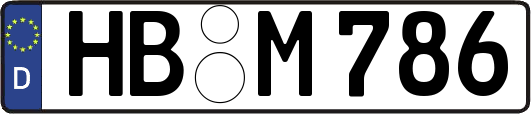 HB-M786