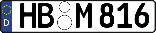 HB-M816