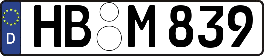 HB-M839