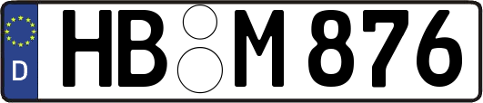 HB-M876