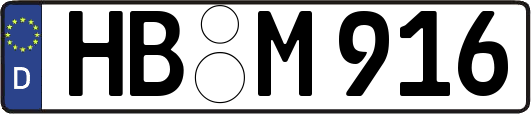 HB-M916