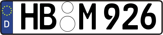 HB-M926