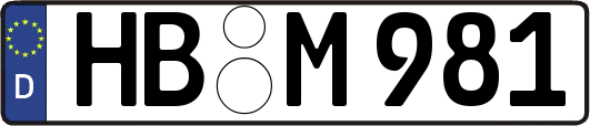 HB-M981