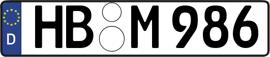 HB-M986
