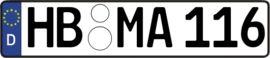 HB-MA116