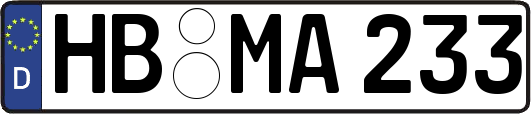 HB-MA233