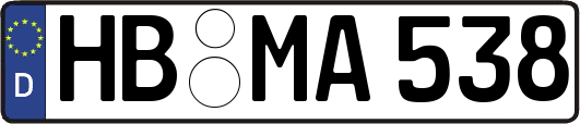 HB-MA538