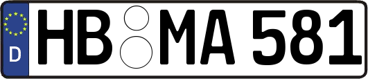 HB-MA581