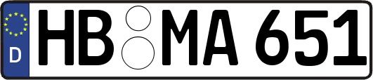 HB-MA651