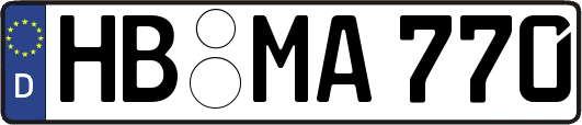 HB-MA770