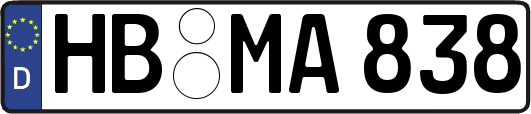 HB-MA838