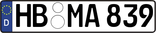 HB-MA839