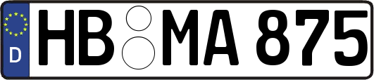 HB-MA875