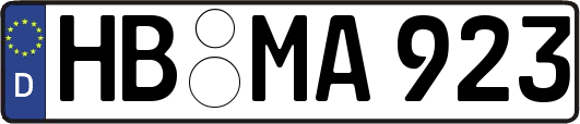 HB-MA923