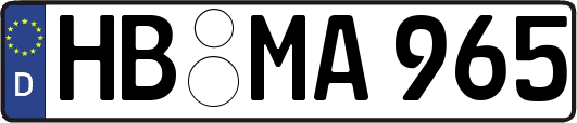 HB-MA965