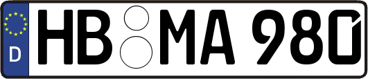 HB-MA980