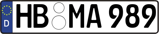 HB-MA989