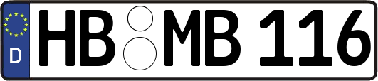 HB-MB116