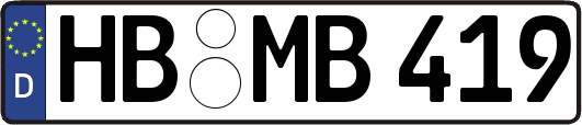 HB-MB419