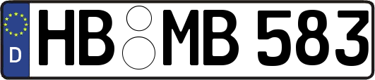 HB-MB583