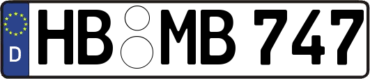 HB-MB747