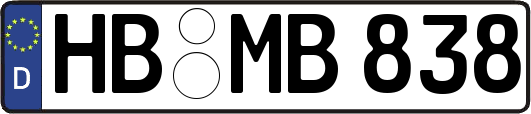 HB-MB838