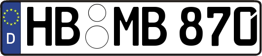 HB-MB870