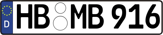 HB-MB916