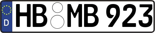 HB-MB923