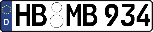 HB-MB934