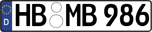 HB-MB986