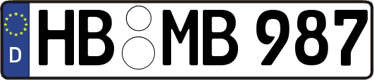 HB-MB987