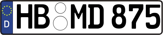 HB-MD875