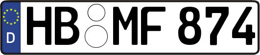 HB-MF874