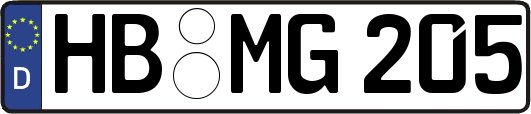 HB-MG205
