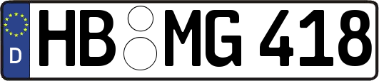 HB-MG418