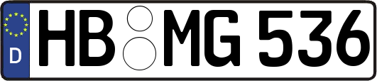 HB-MG536
